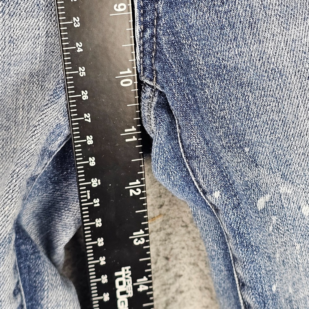 Judy Blue Jeans Women's 3/26 Denim Distressed Skinny Fit Button Fly JB82311LT - Picture 6 of 11